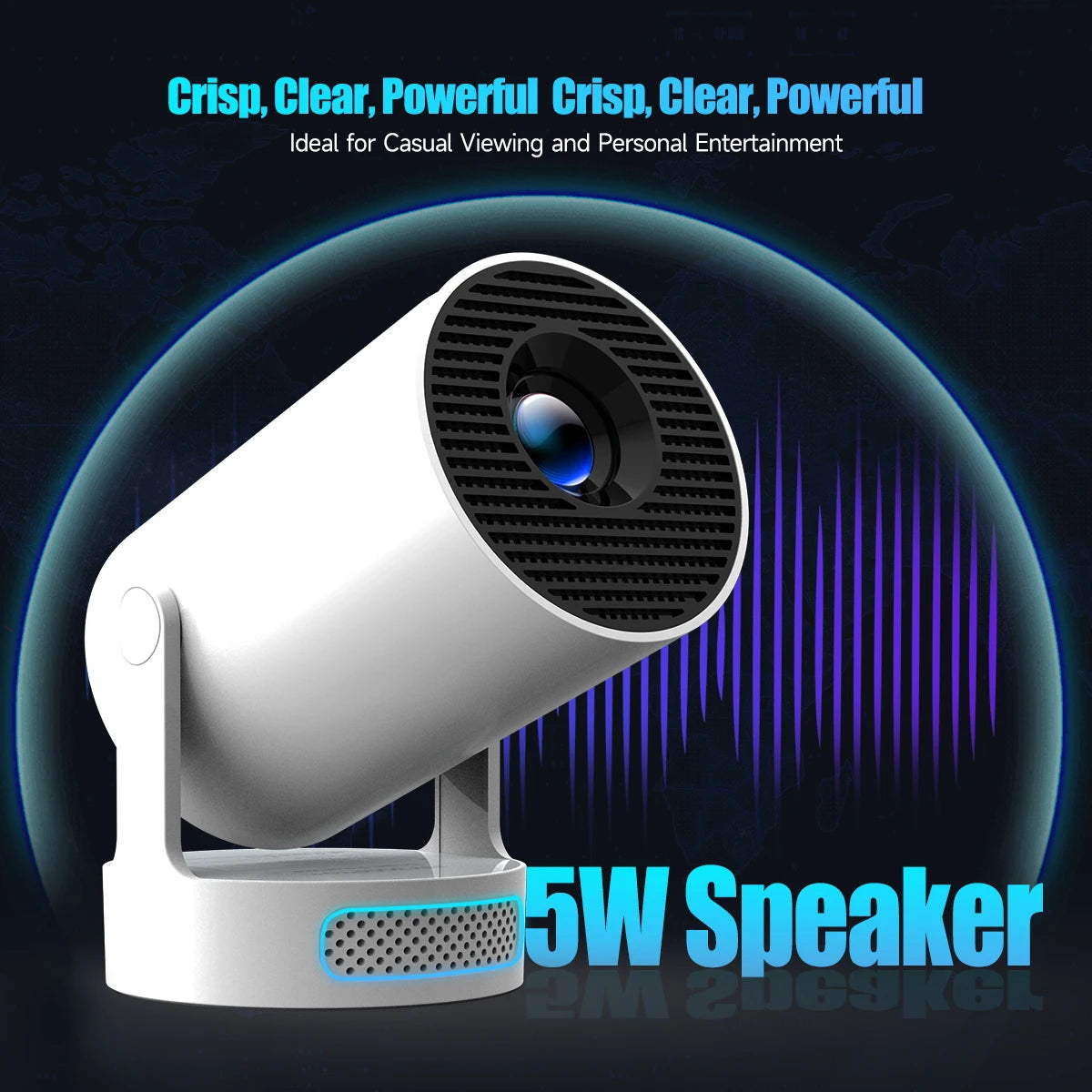 Cinematic Projector Portable Home Theater™